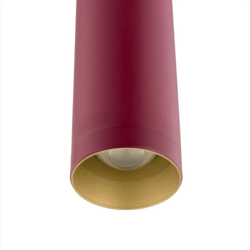 ARGON 8331 RIO Hengeres Függesztett Lámpa Piros LED IP20
