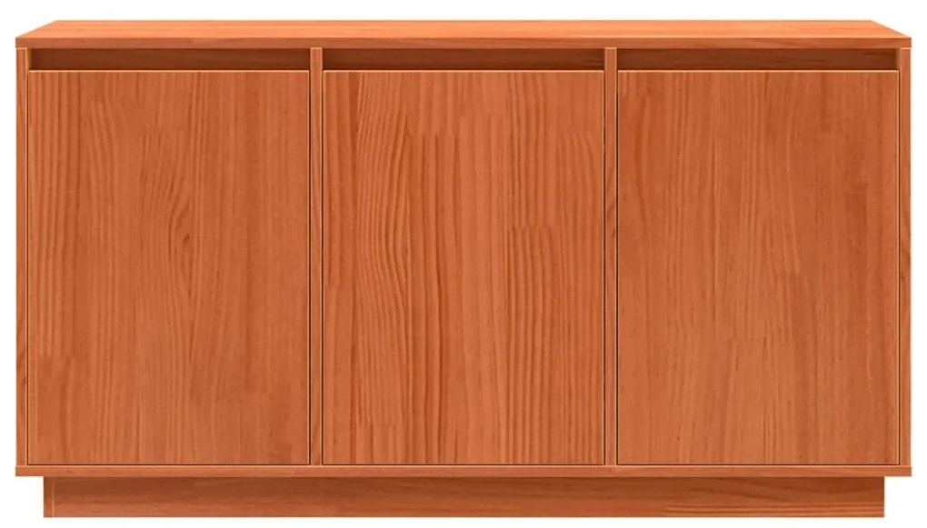 Széf Barna 111 x 34 x 60 cm Tömör fenyőfa