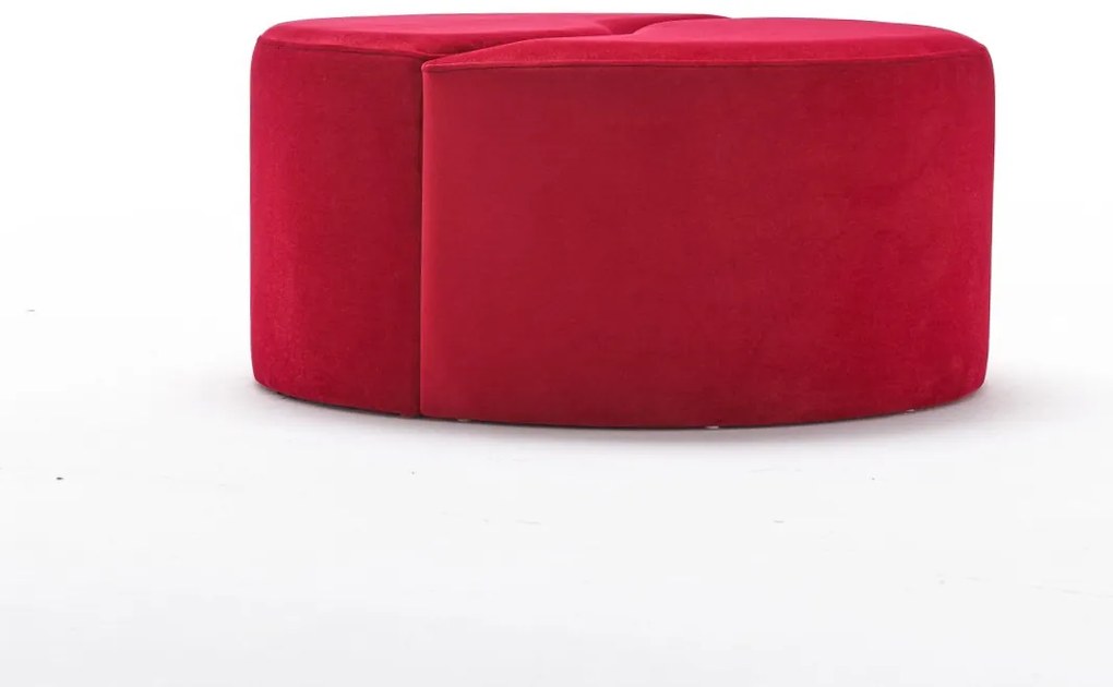 Alis Pouf Red zsámoly