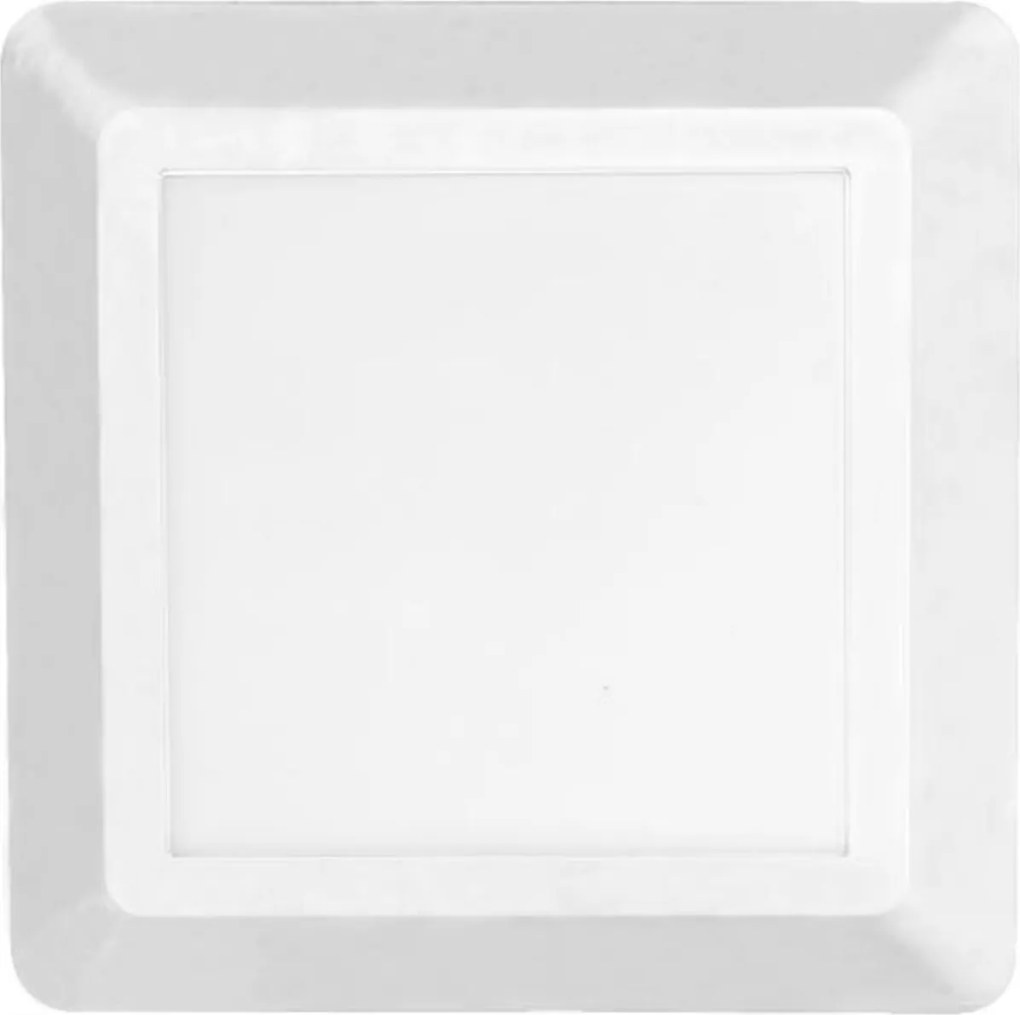 Aca Lighting Led kültéri fali lámpa, négyzet alakú, fehér, 230V Ac, IP65, 4W, 30