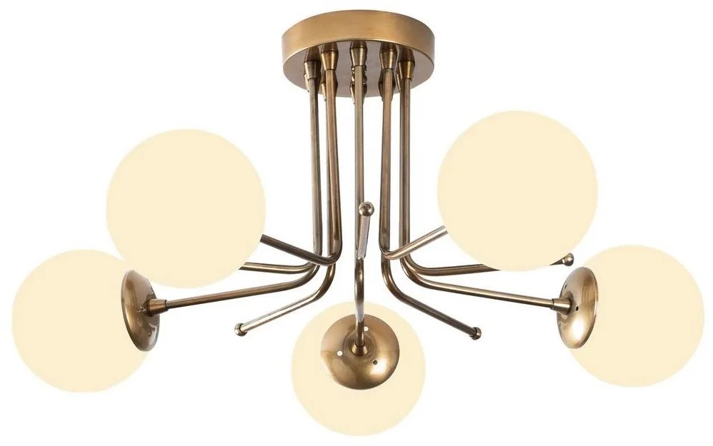 Felületre szerelhető csillár DAISY 5xE27/40W/230V