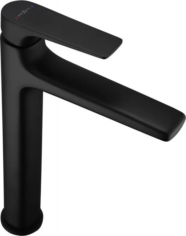Mexen Lynx magas, fekete mosdó csaptelep - 745910-70