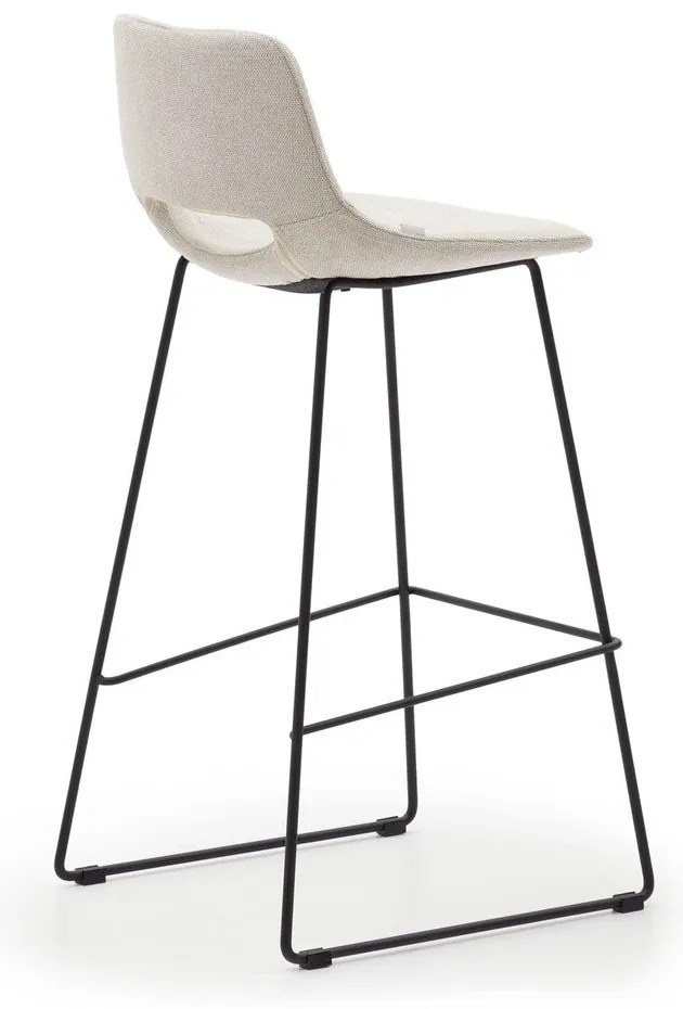 Bézs bárszék (ülésmagasság 76 cm) Zahara – Kave Home