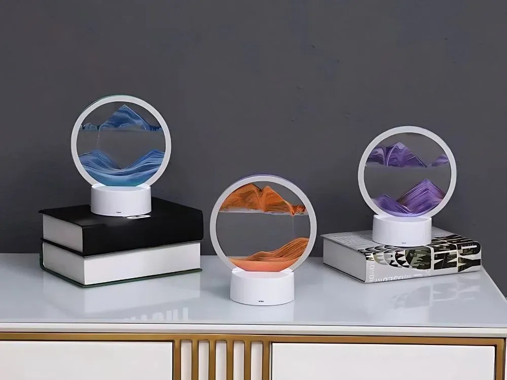 Homokóra kép homokkal - piros