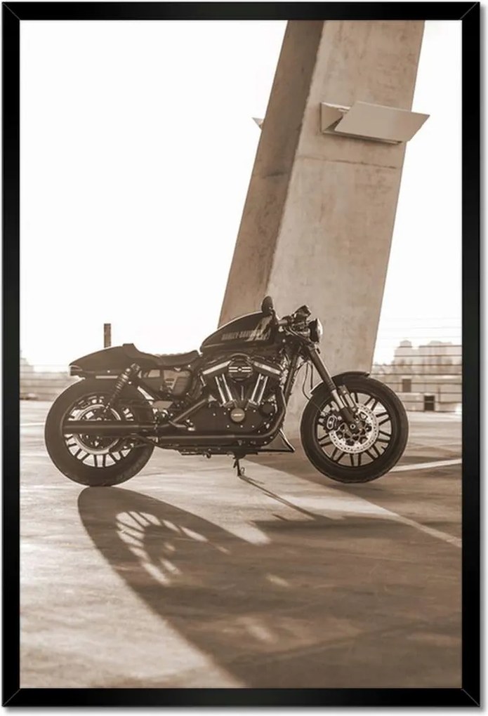 Poszterek keretben 40x60 Harley Davidson Motorkerékpár