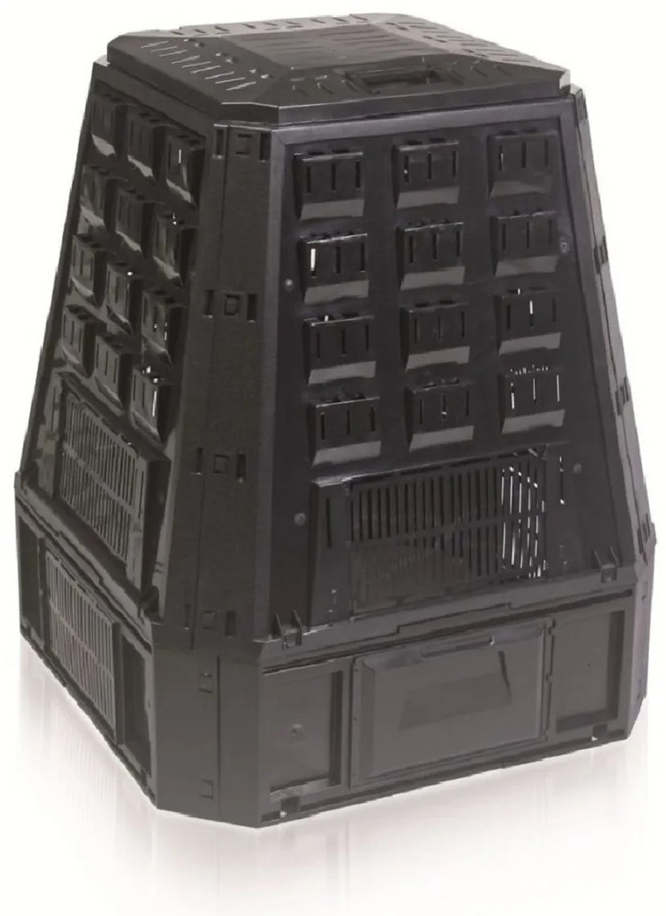 PROSPERPLAST Komposztáló EVOGREEN fekete 630l