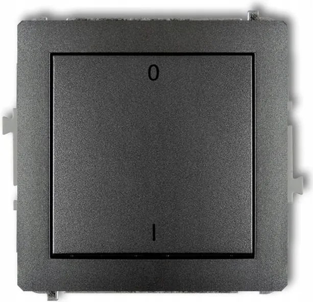 Kétpólusú grafit kapcsoló 11DWP-9 Deco Karlik