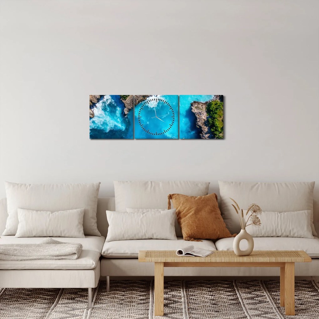 Kép - Öböl Balin (órával) (90x30 cm)