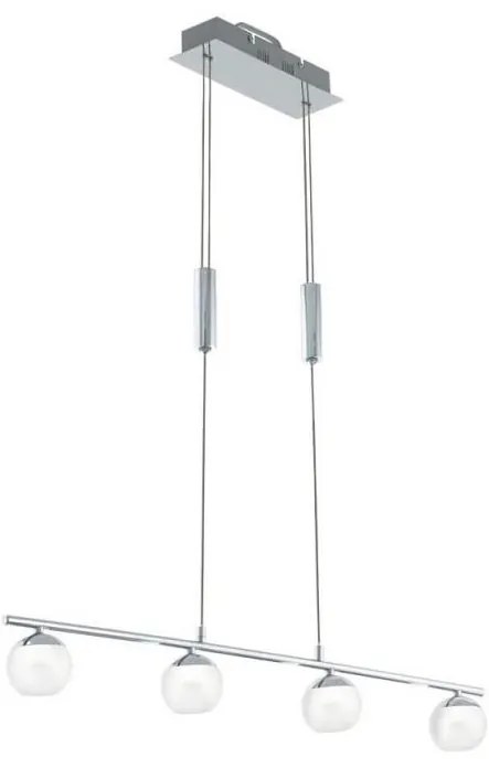 Eglo 32868 - BORRIOL kábelen függesztett LED csillár, 4xLED/4,5W/230V