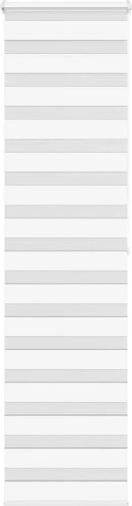 vidaXL zebrafüggönnyel fehér szövetszélesség 55,9 cm poliészter