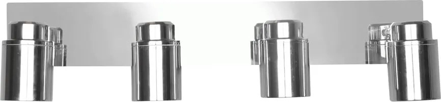 Fényes ezüstszínű fém spotlámpa 19x52 cm Angelo – Trio