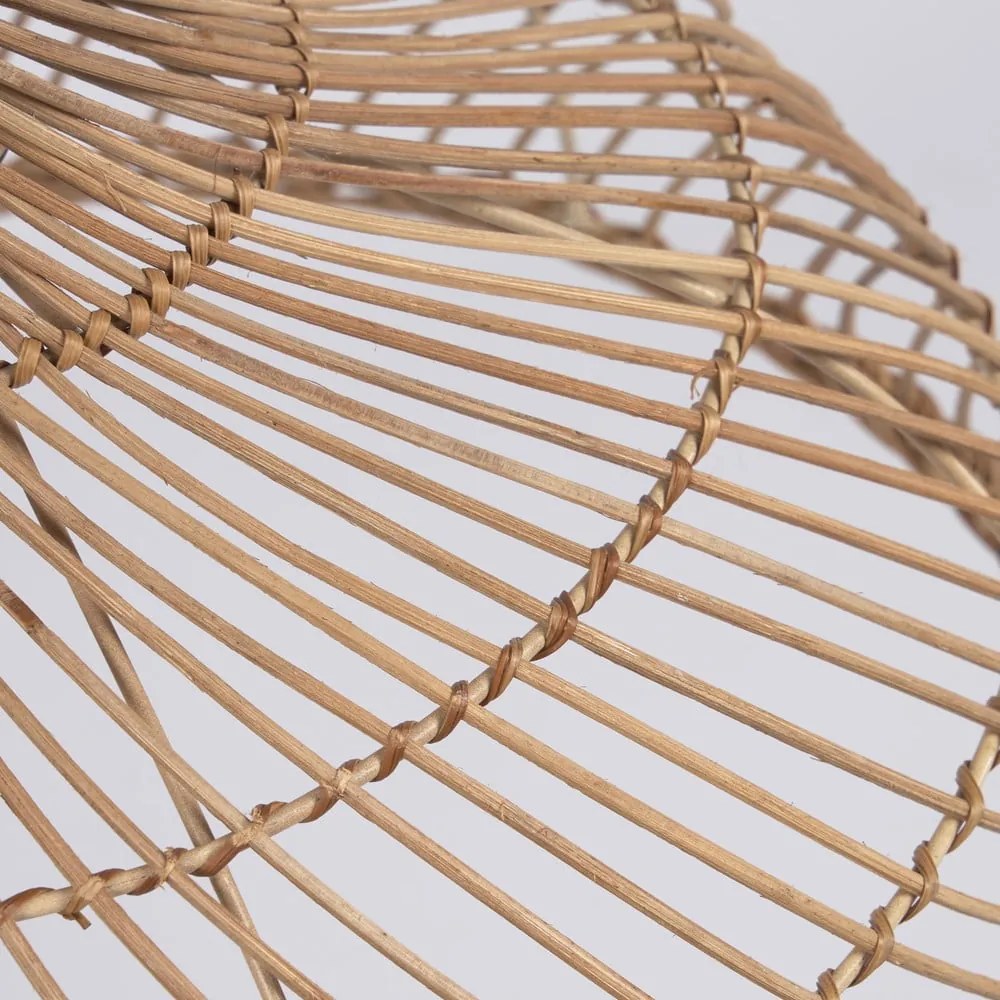 Natúr színű rattan lámpabúra ø 42,5 cm Dyara – Kave Home
