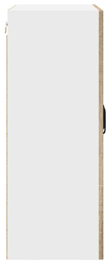 Fali konyhaszekrény Sonoma tölgy 60 x 31 x 80 cm Faanyag