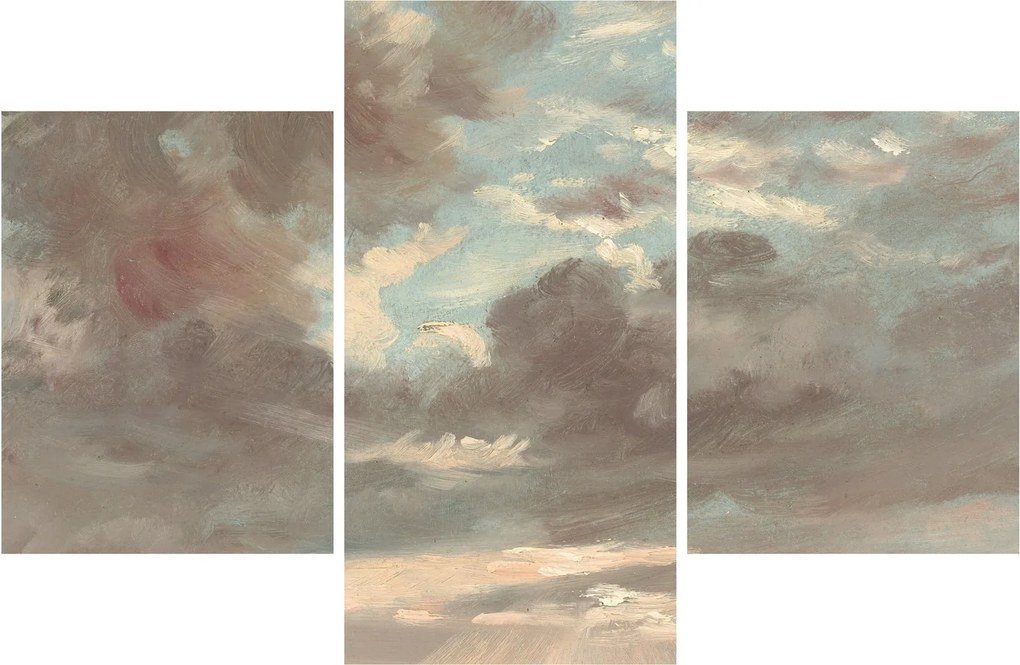 Kép - John Constable, Cloud Study Stormy Sunset, reprodukciók (90x60 cm)
