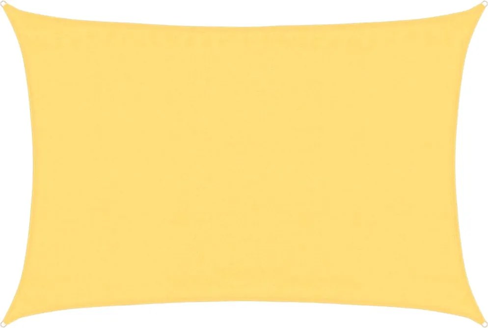 vidaXL bézs HDPE napvitorla 160 g/m² 3,5 x 5 m