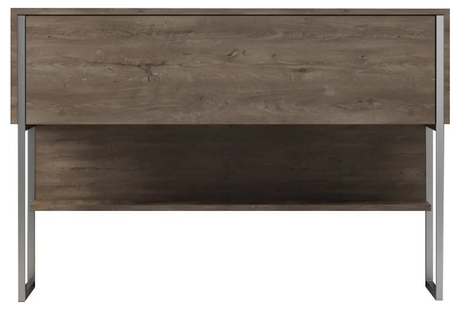 Komód Luxe - Silver, Walnut
