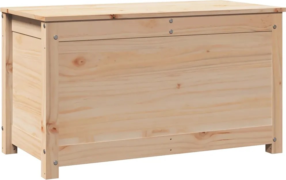 vidaXL tömör fenyőfa tárolóláda 80 x 40 x 45,5 cm