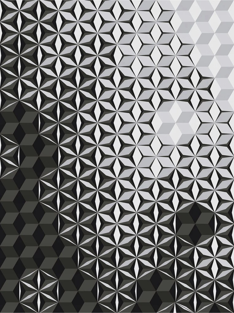 3D fotótapéta Geometria Színátmenet Absztrakt Minimalizmus 206x275 +ragasztó