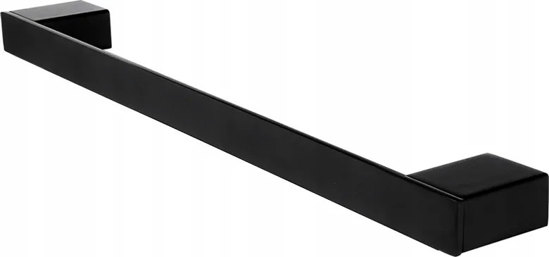 Nimco Kibo Black fekete fali törölközőtartó, 38 cm Ki-14035-90_