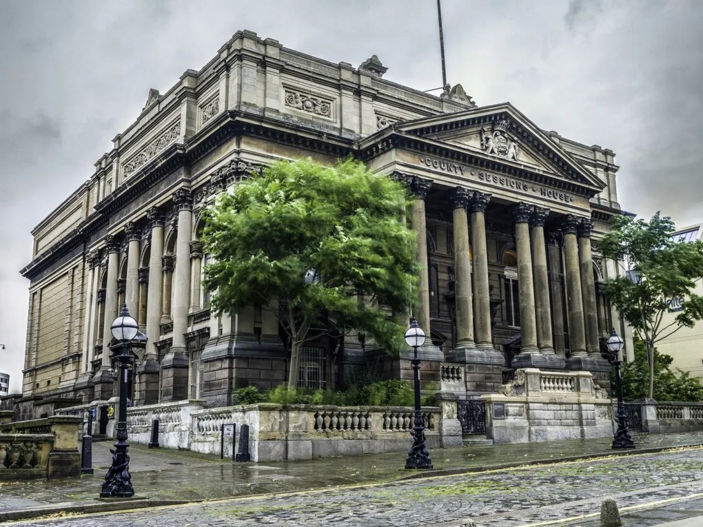 Poszter 40x30cm Megyei ház, Assaf Frank