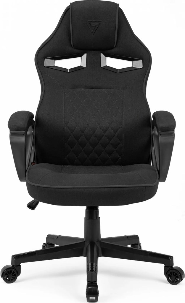 Gamer szék SENSE7 Knight fekete szövet