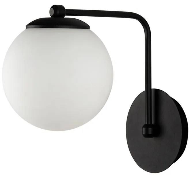 Star fekete fali lámpa, magasság 22 cm - Squid Lighting