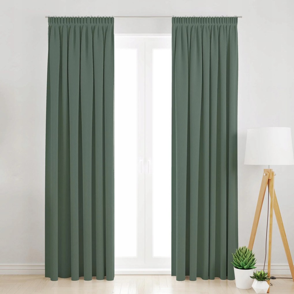 Sötétítő Függöny Szalaggal 145X250 Menta