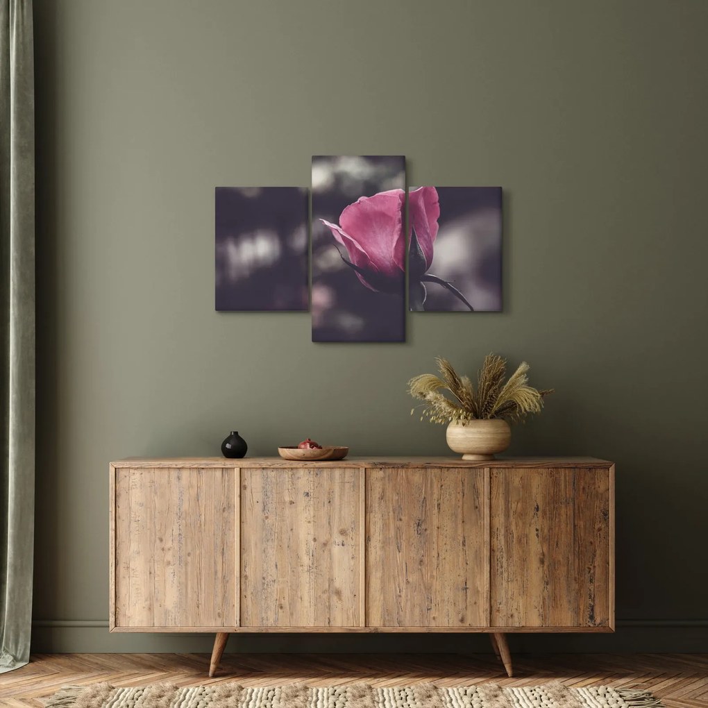 Kép - Rózsa virág részlete (90x60 cm)
