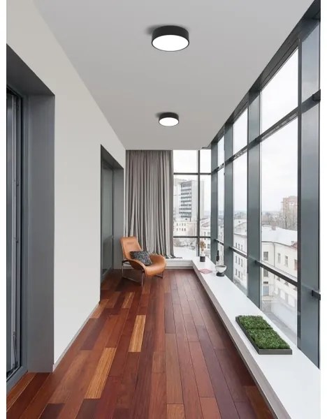 Immax NEO 07200L - LED Dimmelhető lámpa RONDATE LED/18W/230V fekete Tuya + távirányító