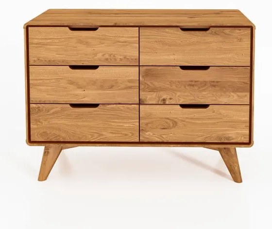 Alacsony bükkfa komód, 90x63 cm Greg - The Beds