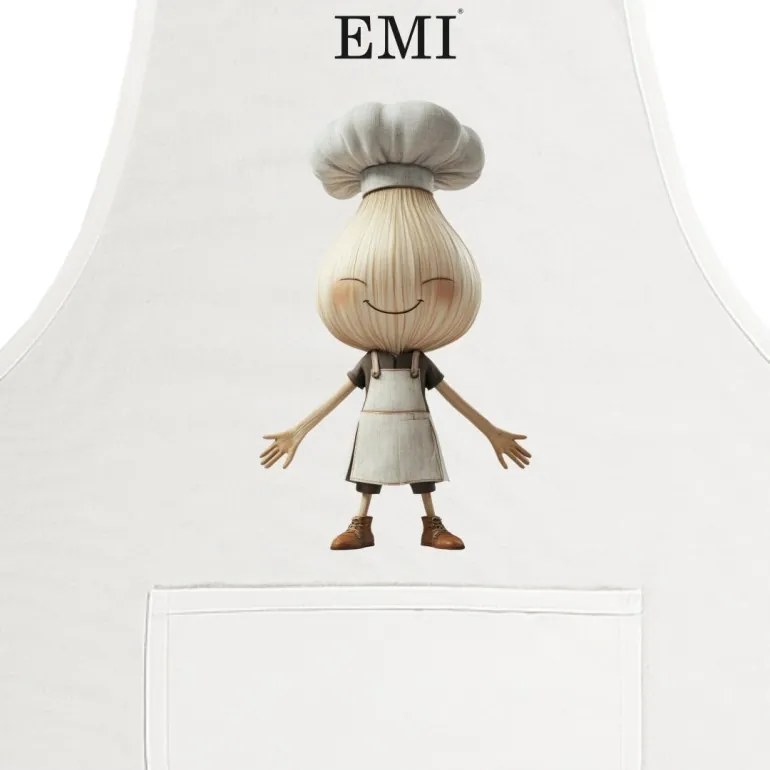 EMI Garlico konyhai kötény, Szürke