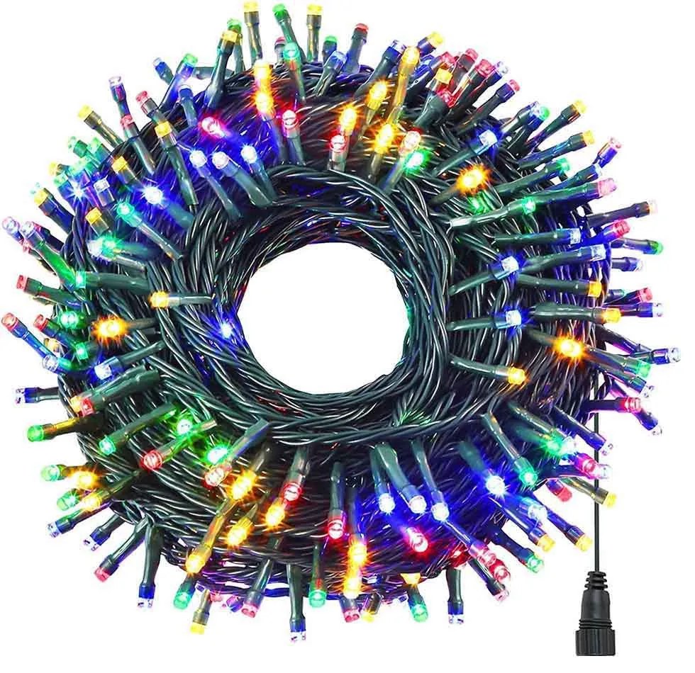 LED fényfüzér választható méretben és színben-480 LED-es -színes