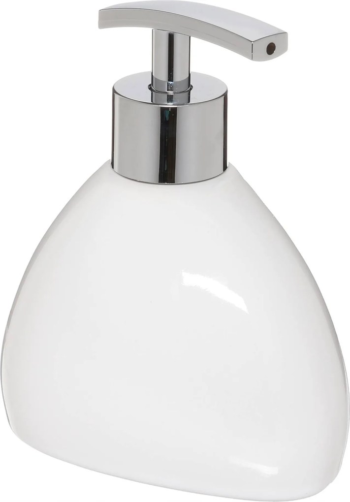 Szappanadagoló Elegáns Fehér Kerámia 10,5 x 8 x 13 CM Silk