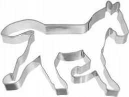 Sütemény lyukasztó forma ló a homokban