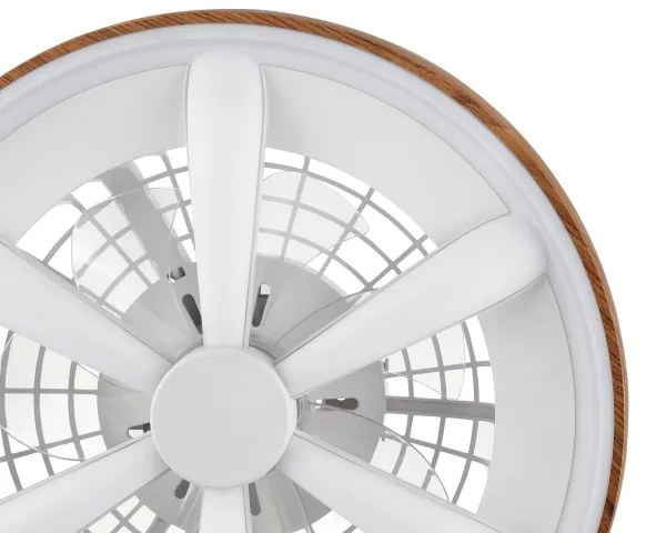 Brilliant - LED RGBW Dimmelhető mennyezeti ventilátor GAIANO LED/24W/230V + távirányító