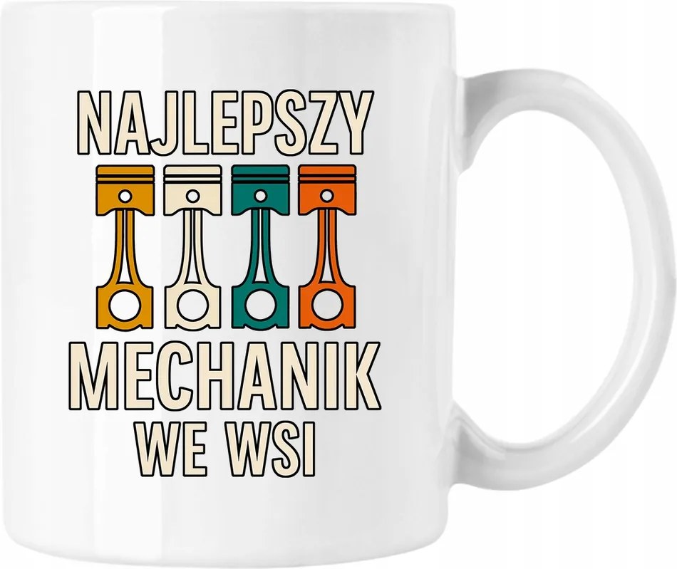 Vidéki szerelő bögre fehér 330ml