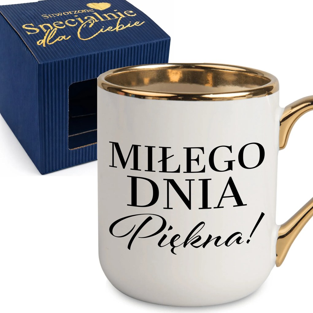 Bögre Elegáns Ajándék Pároknak Évforduló Szép napot! Csomagolás