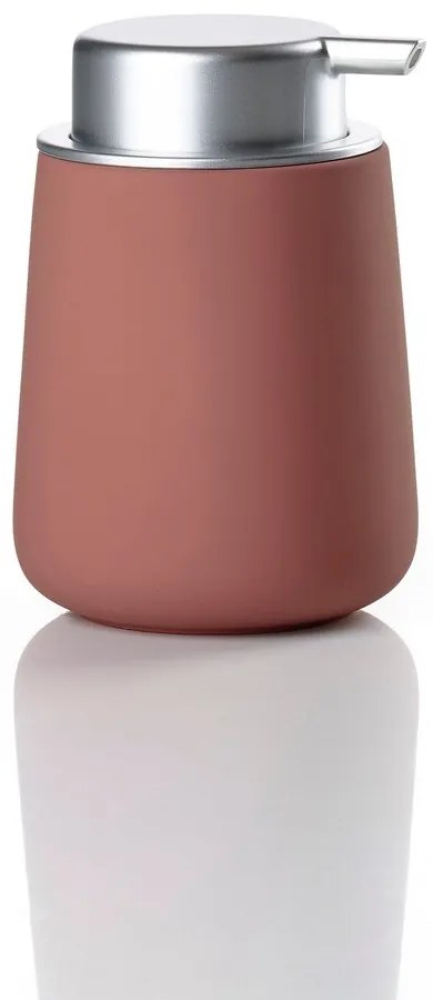 Világospiros porcelán szappanadagoló 250 ml Nova – Zone