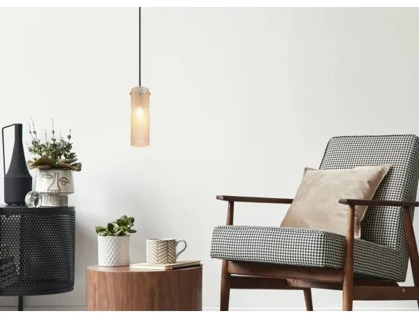 Globo 15775H - Csillár zsinóron KAROLO 1xE14/40W/230V