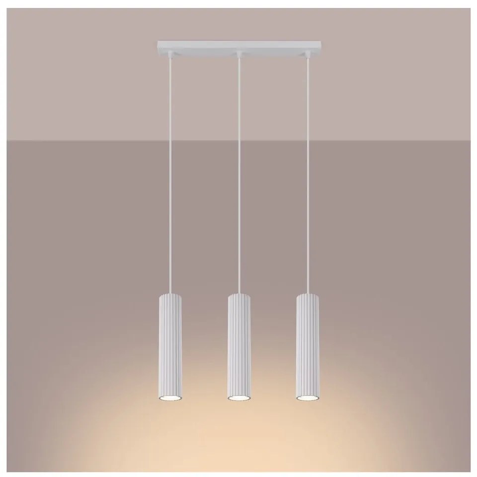Fehér függőlámpa Gleam – Sollux