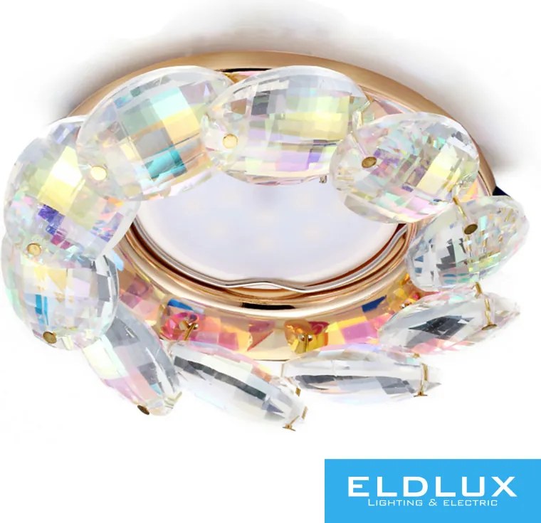 ELDLUX GEM süllyesztett lámpatest GU10 arany