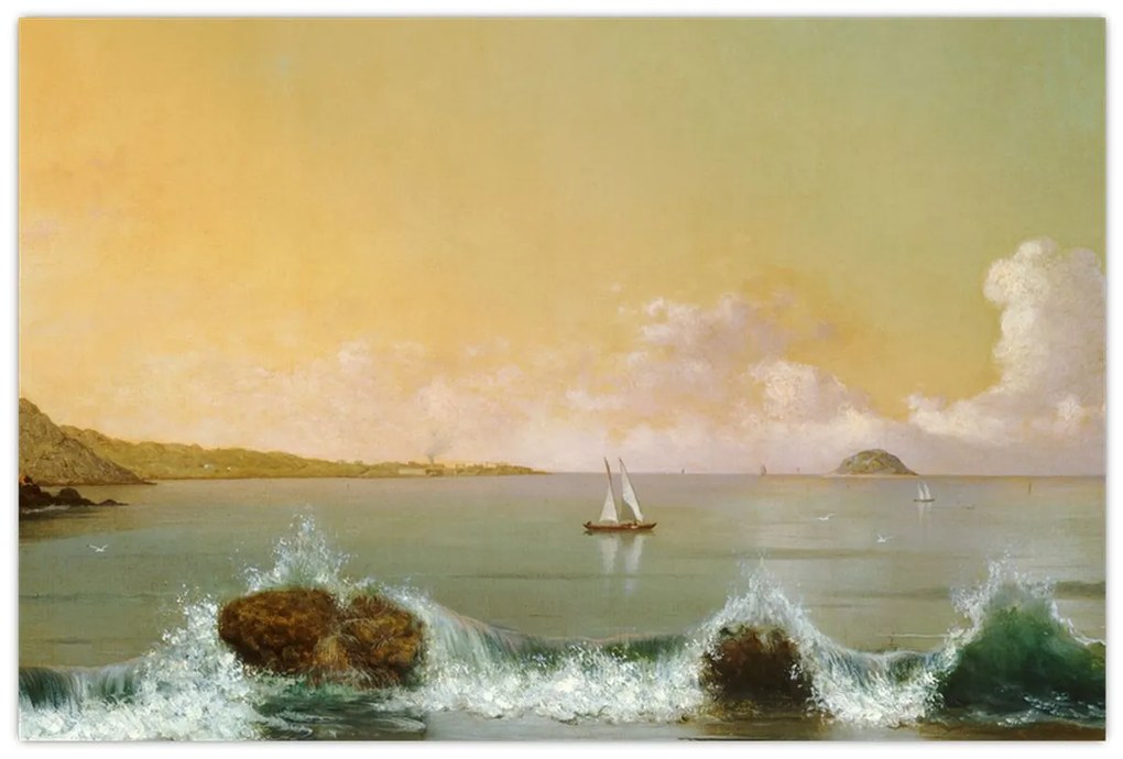 Kép - Martin Johnson Heade, Rio de Janeiro Bay, reprodukciók (90x60 cm)