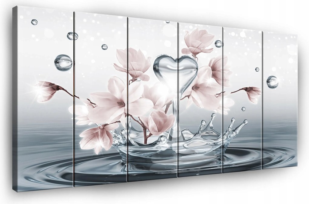 Vászonkép Absztrakt Fal 6 Részes Hálószoba Nappali 180x100