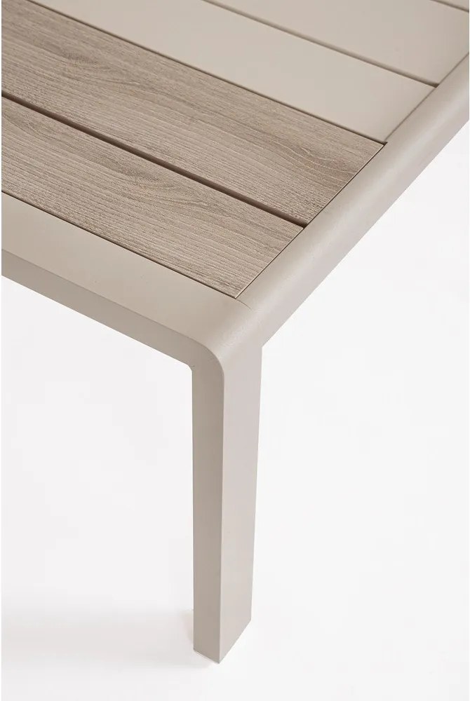 Bézs alumínium ötszemélyes kerti lounge szett Elna – Bizzotto