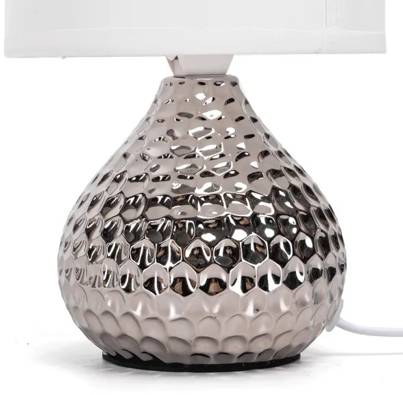 Aigostar - Asztali lámpa 1xE14/40W/230V króm