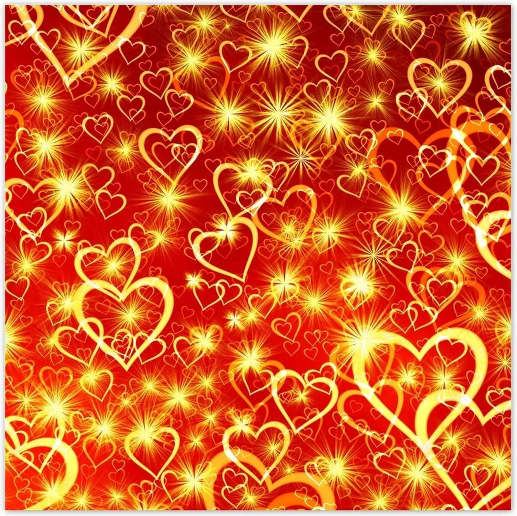 Poszterek 100x100 Nőnap Ajándék Love