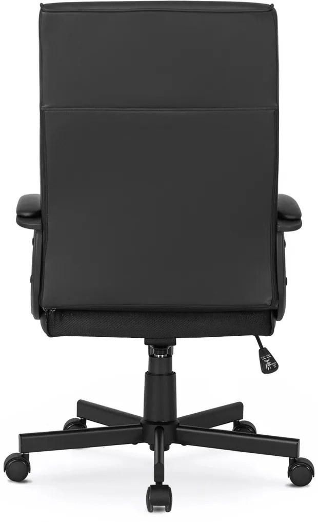 Fekete Eco-bőr Irodai Forgószék SERGIO