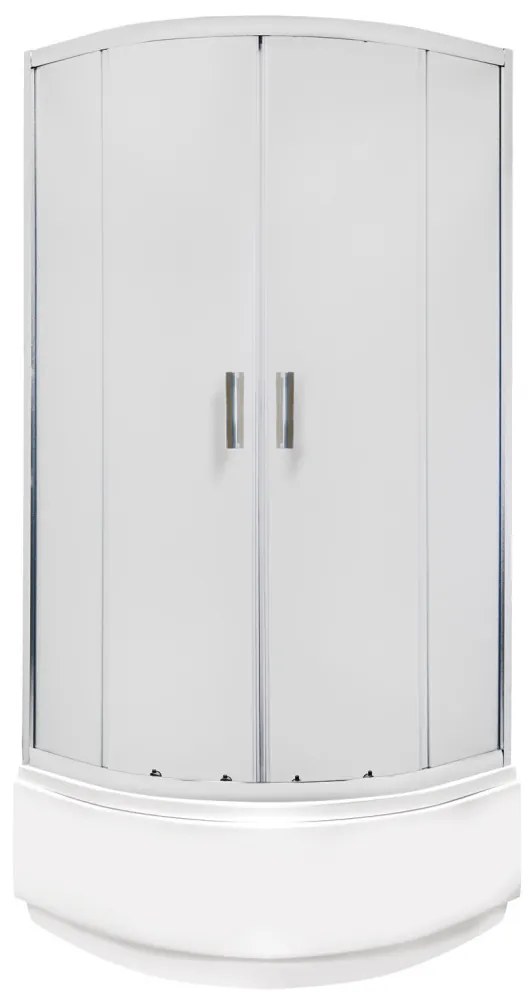 Malibu GL 80 íves mélytálcás zuhanykabin