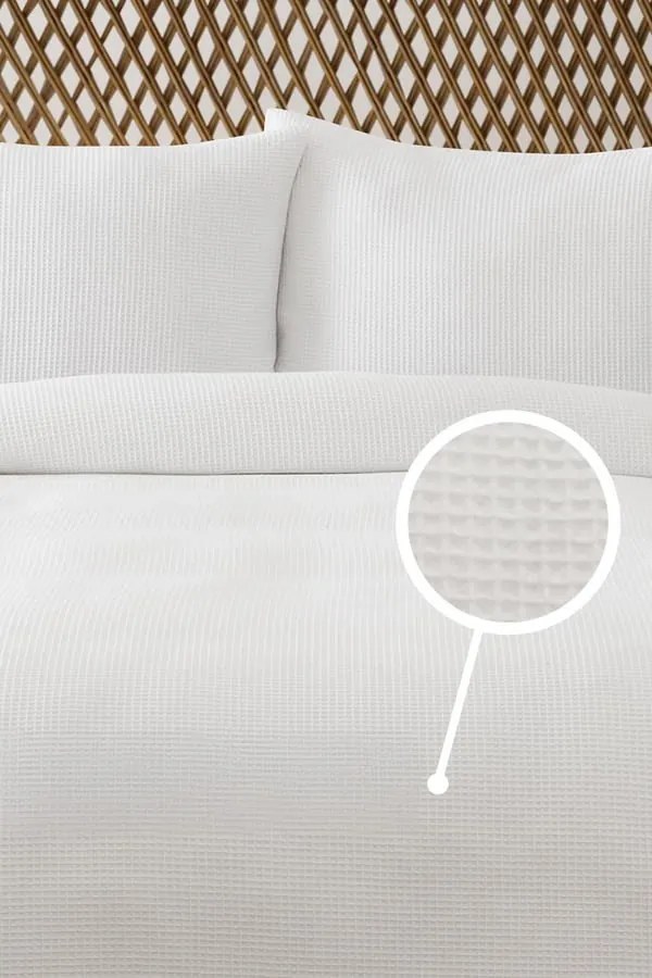 Waffle - White