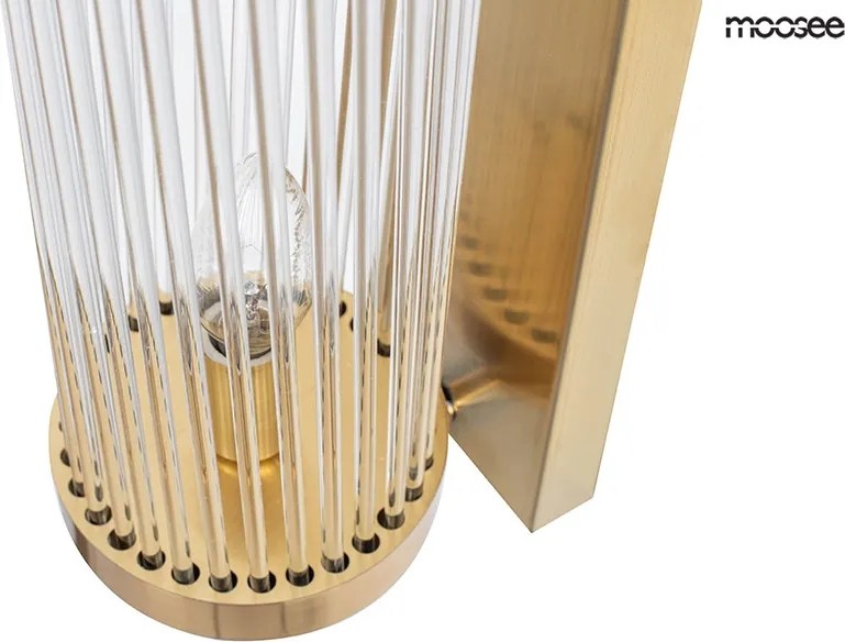 KING HOME MSE010100265 COLUMN Kristály Fali Lámpa Arany E14 IP20